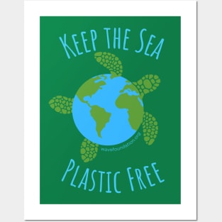 Keep the Sea Plastic Free Posters and Art